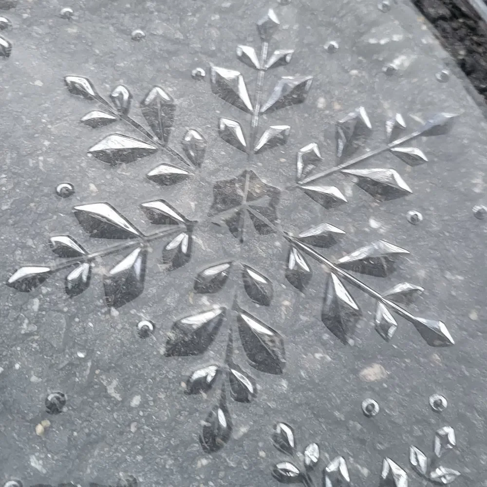 New Celebrations by Mikasa Winter Flurries Collection snowflake platter